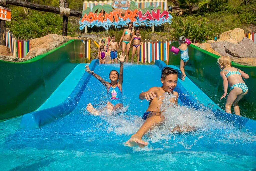 Atracciones infantiles de Aqualandia