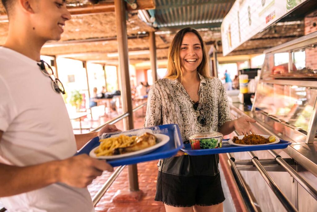 Oferta gastronómica de Aqualandia